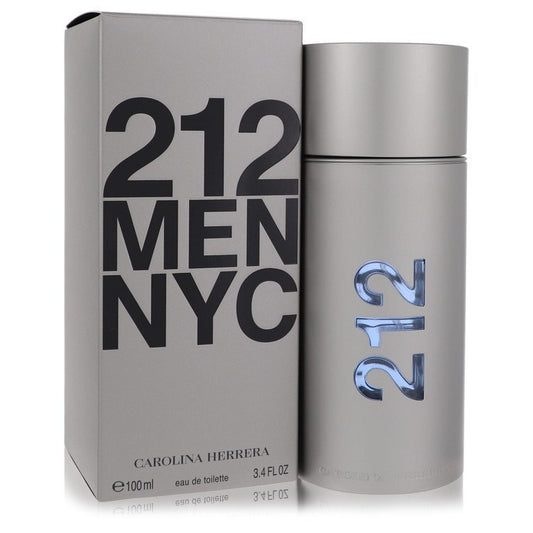 212 By Carolina Herrera Eau De Toilette Spray (New Packaging) 3.4 Oz (Men)
