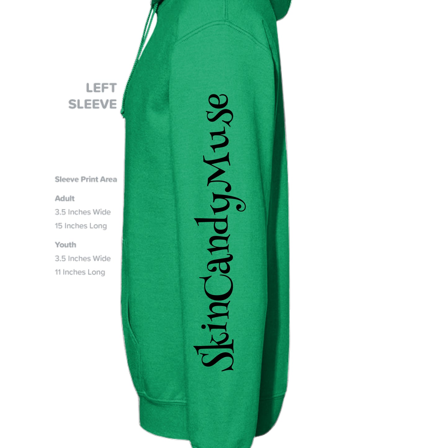 IRISH GREEN - SLEEVE_LEFT