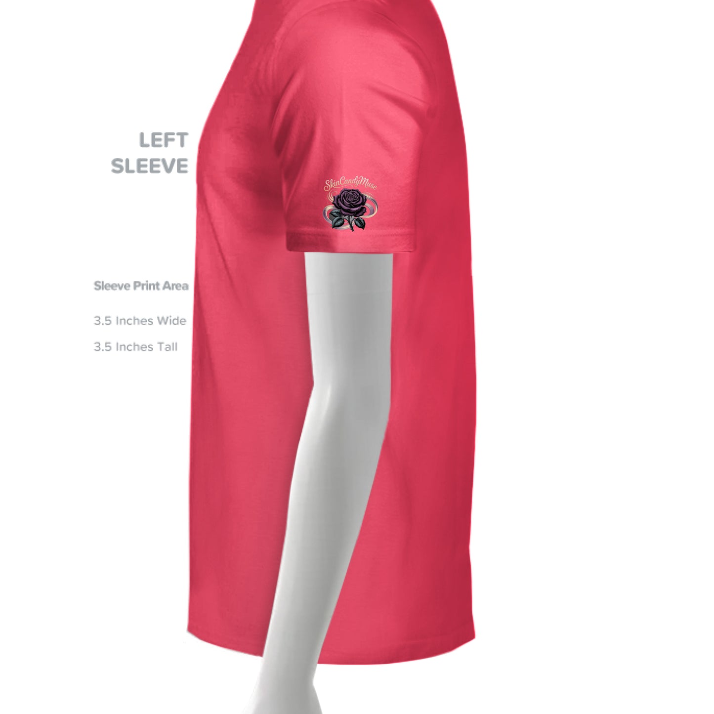 Hot Coral - SLEEVE_LEFT