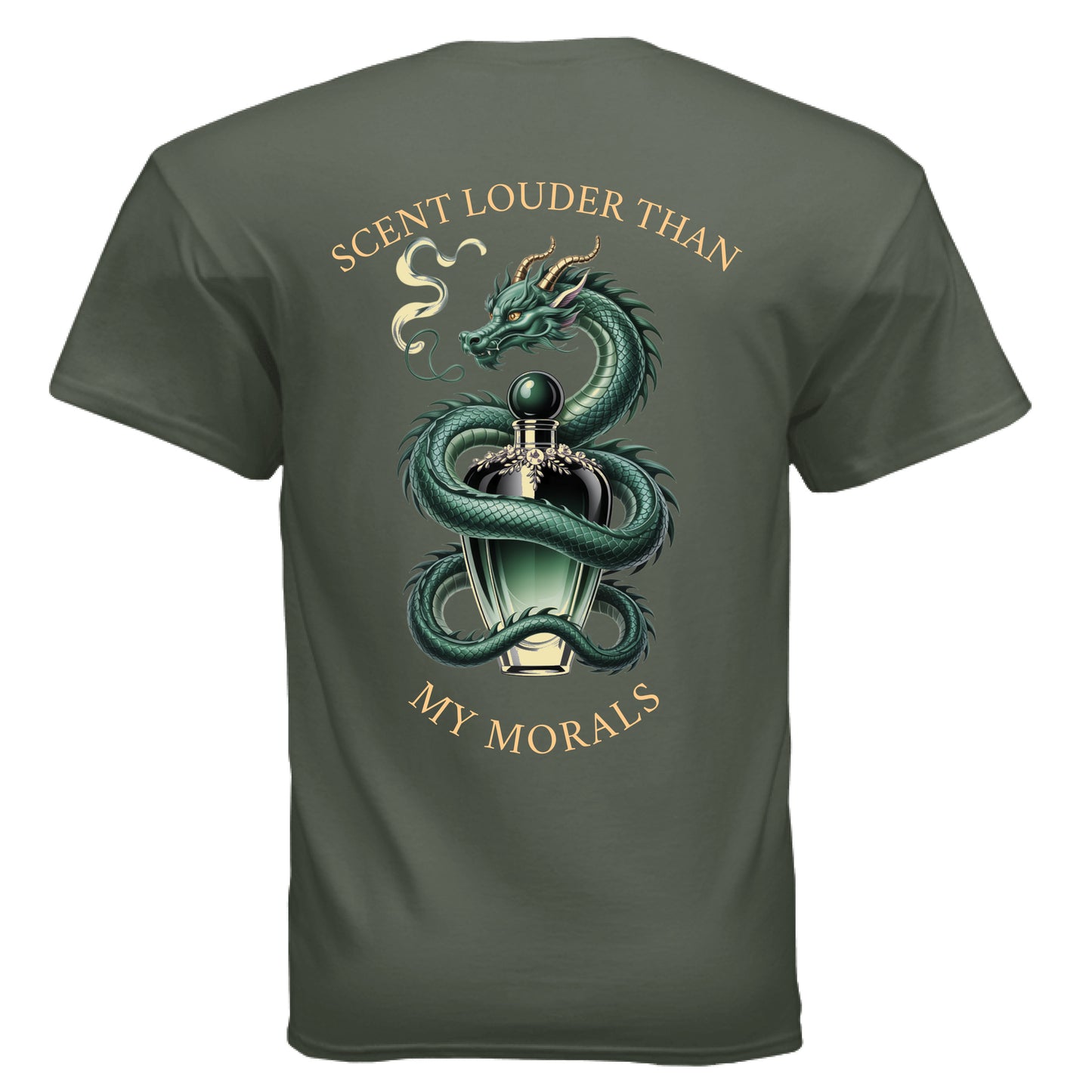 MILITARY GREEN - BACK